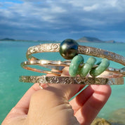 Lucky Jade Trio Bracelet