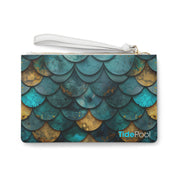 Coastal Clutch Bag - Ocean Whisper