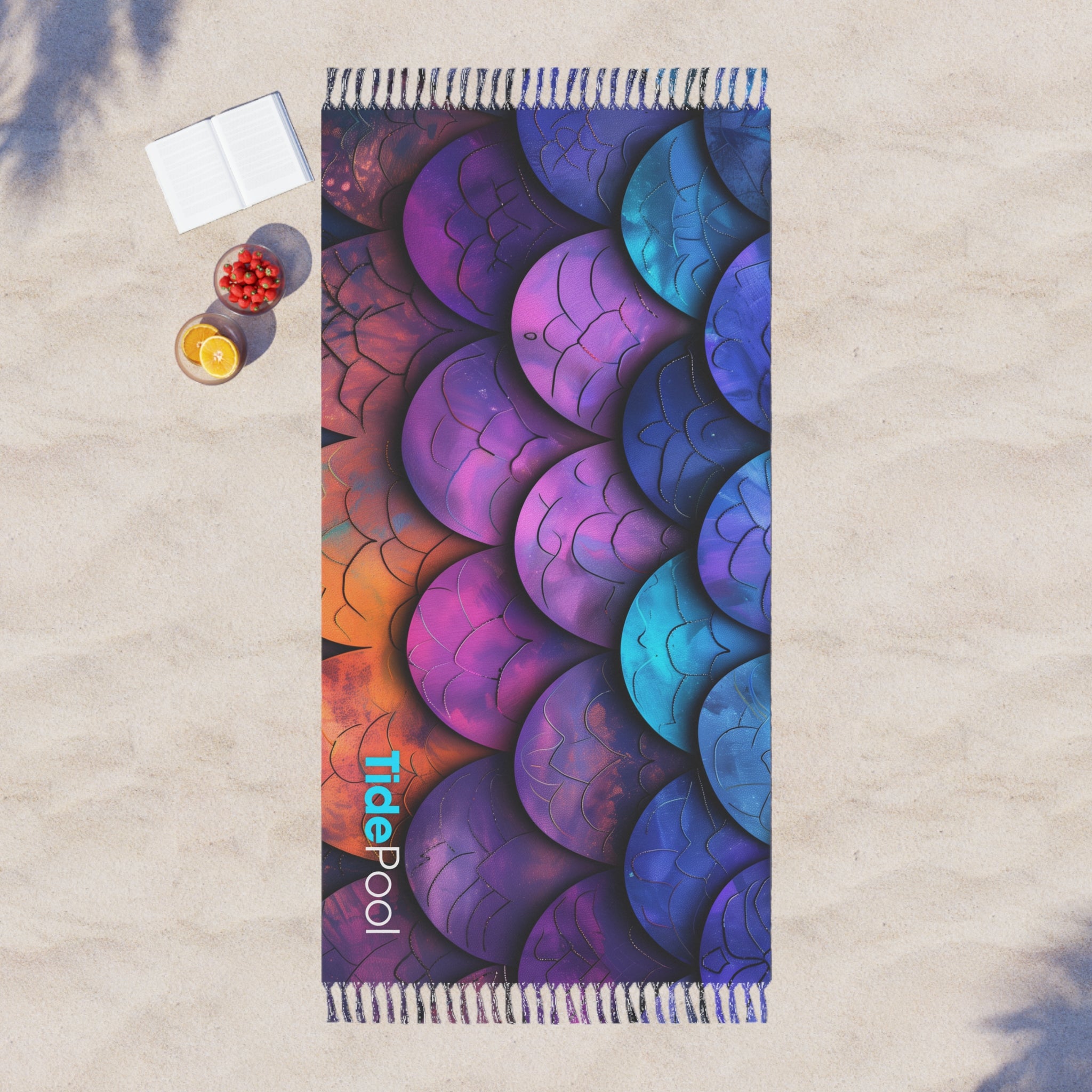 Boho Beach Towel - Disco Sea