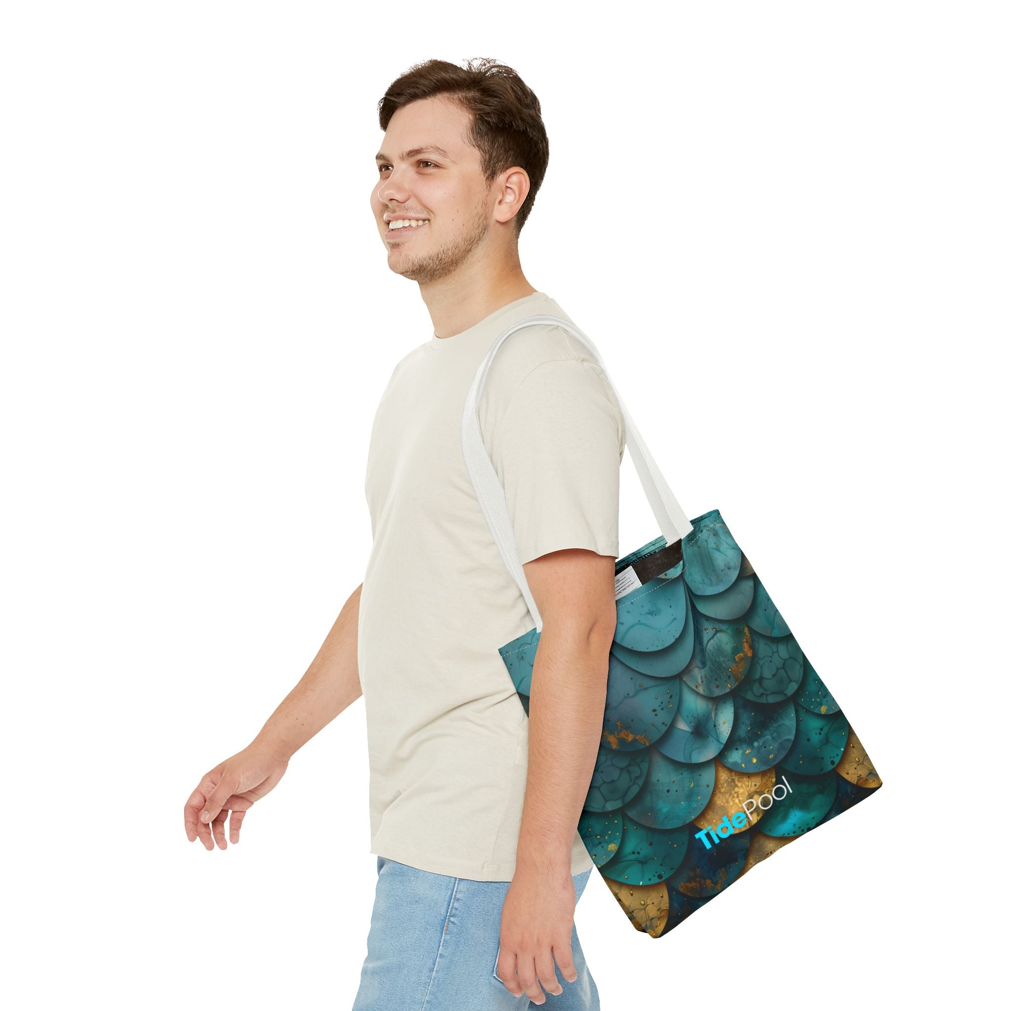 Grab & Go Tote Bag - Ocean Whisper