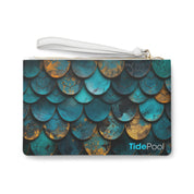 Coastal Clutch Bag - Royal Sea