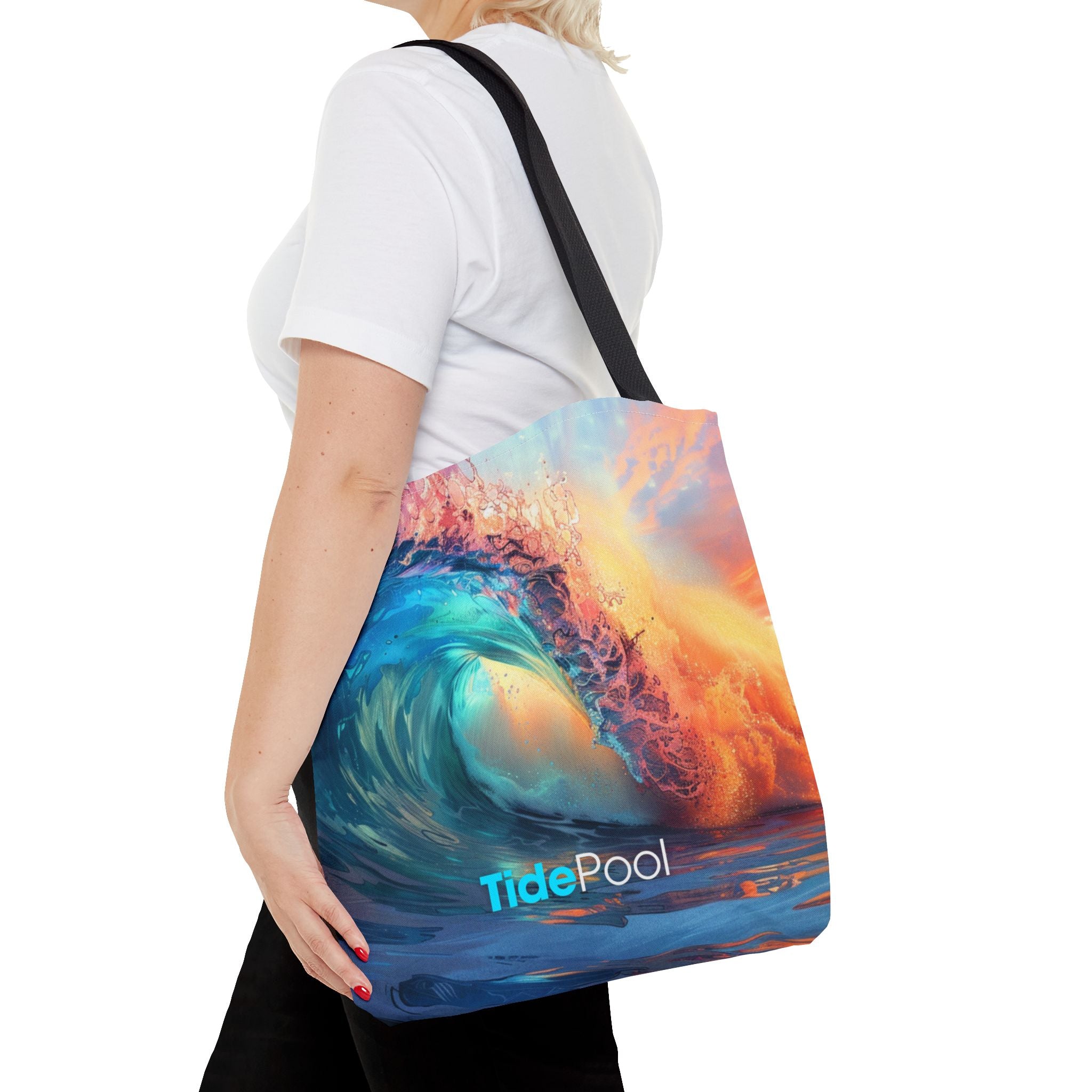 Grab & Go Tote Bag - Sunset Beach