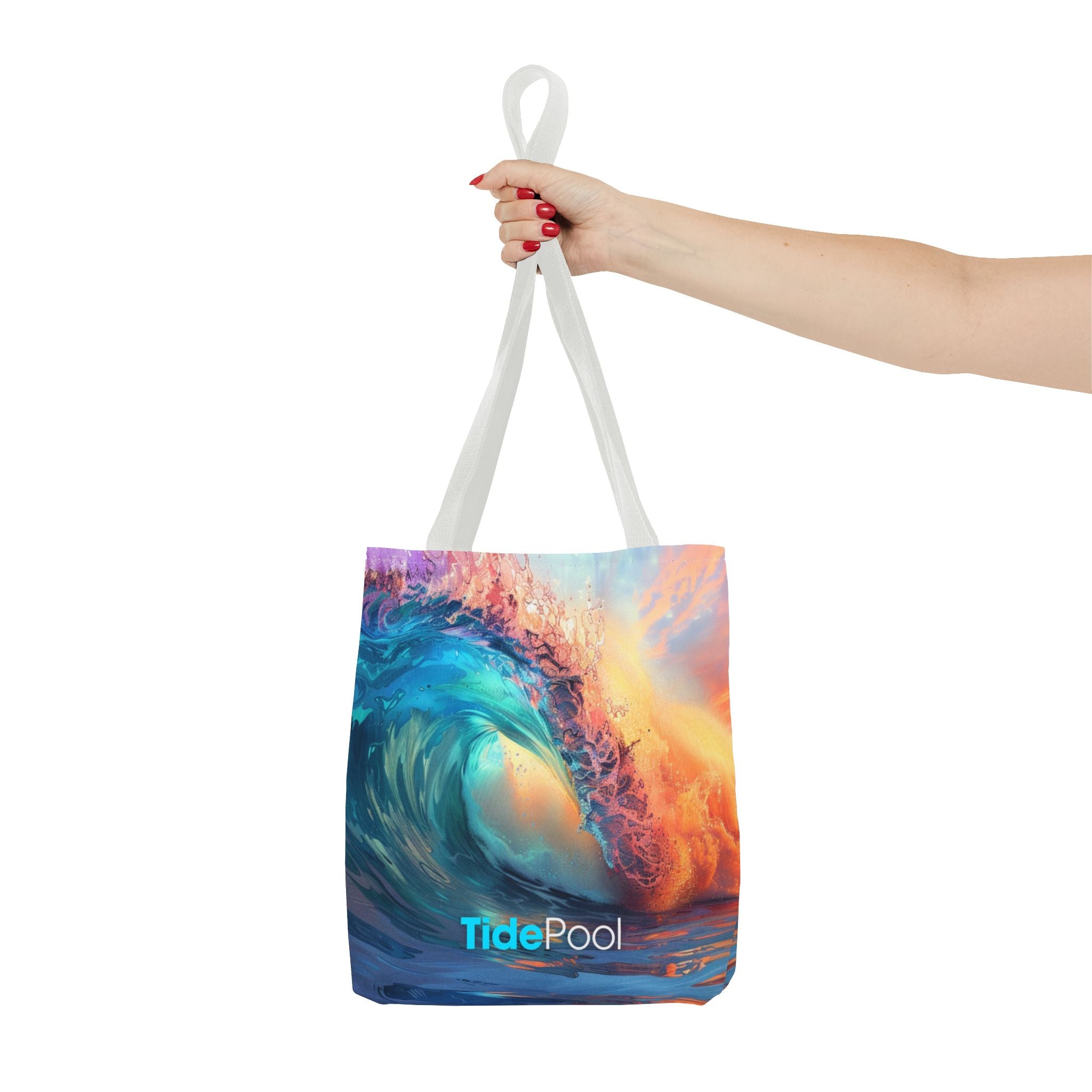 Grab & Go Tote Bag - Sunset Beach