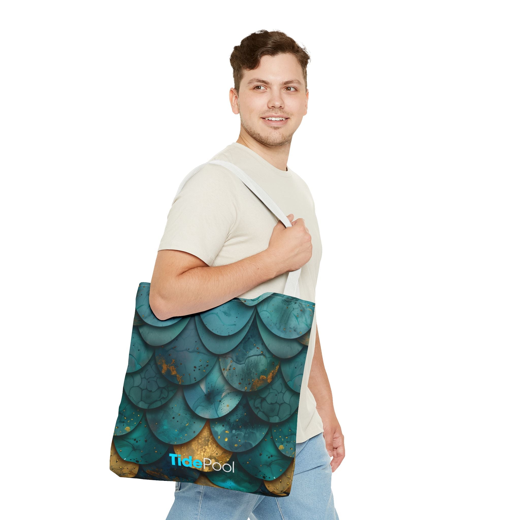 Grab & Go Tote Bag - Ocean Whisper