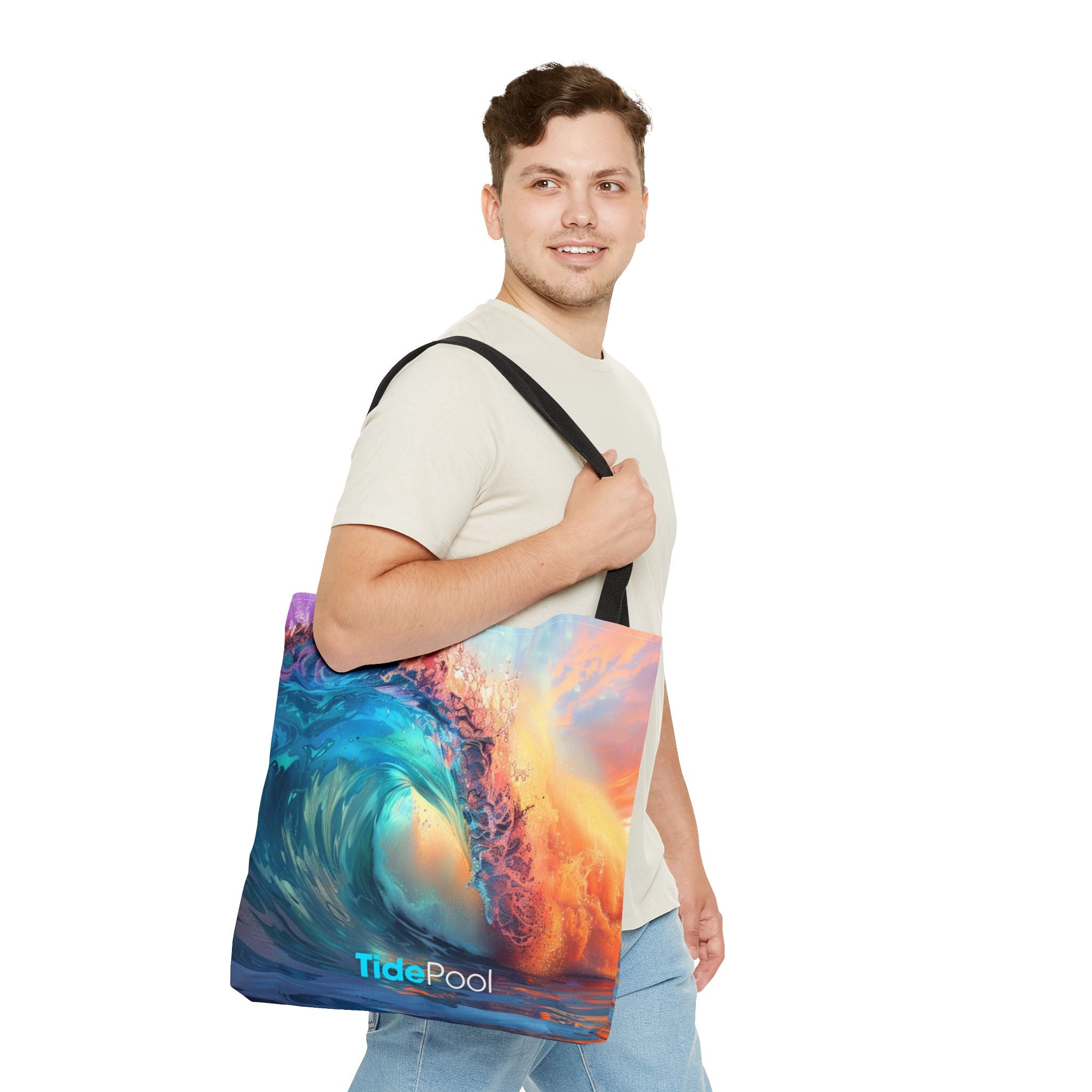 Grab & Go Tote Bag - Sunset Beach