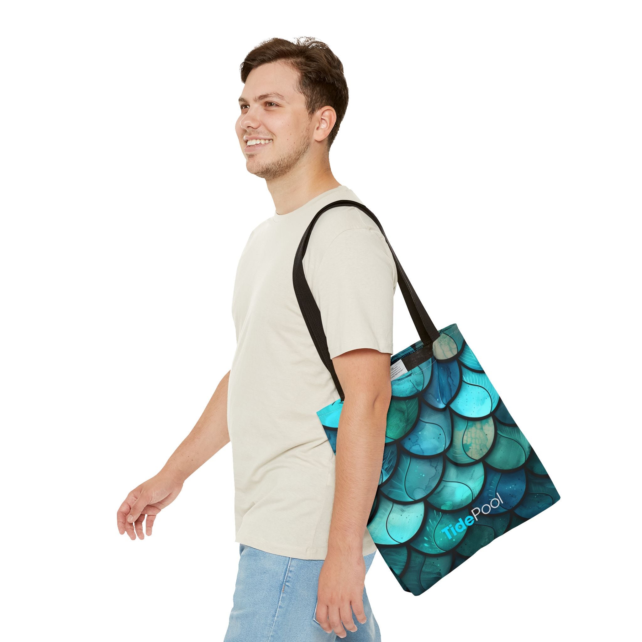 Grab & Go Tote Bag - Aurora Ripple