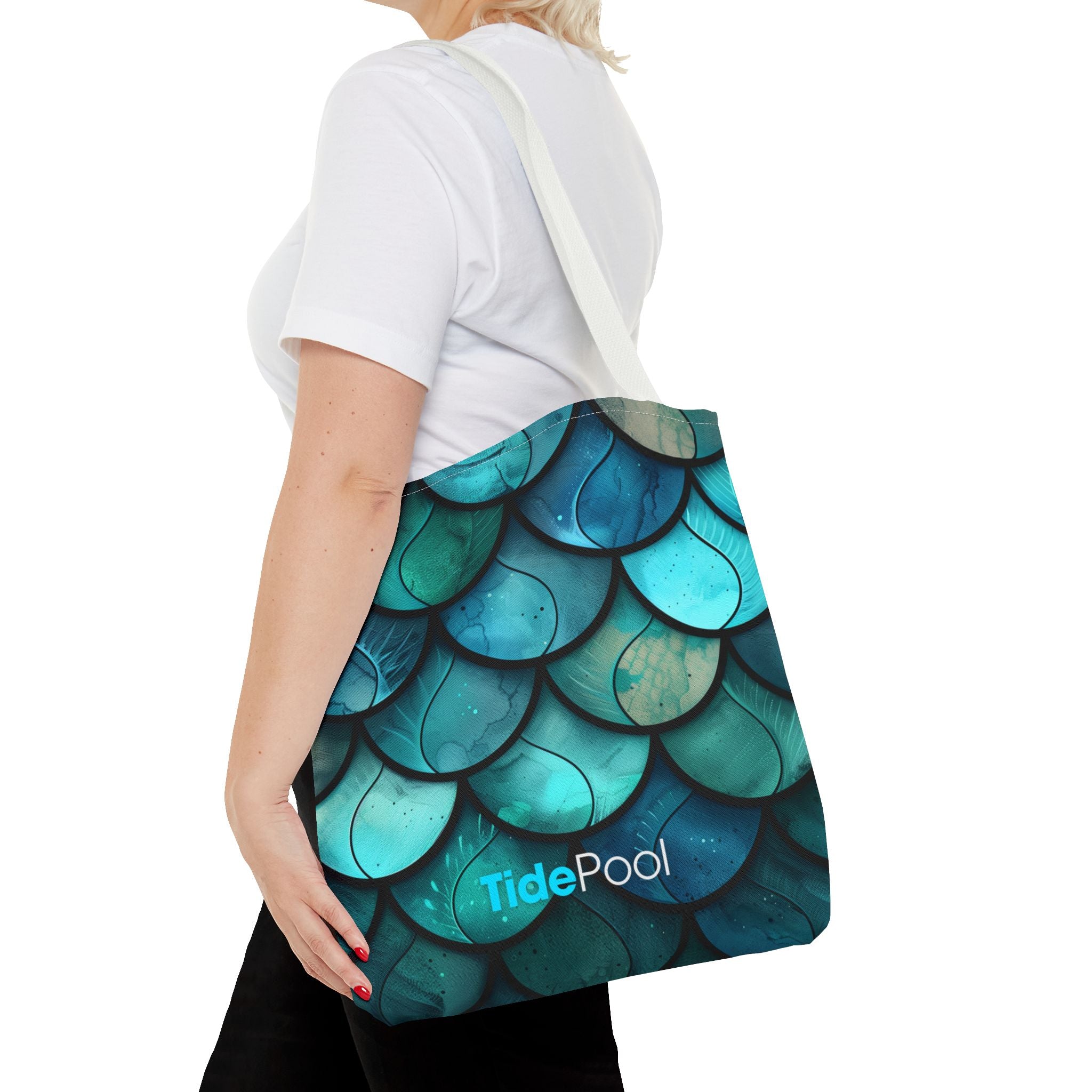 Grab & Go Tote Bag - Aurora Ripple