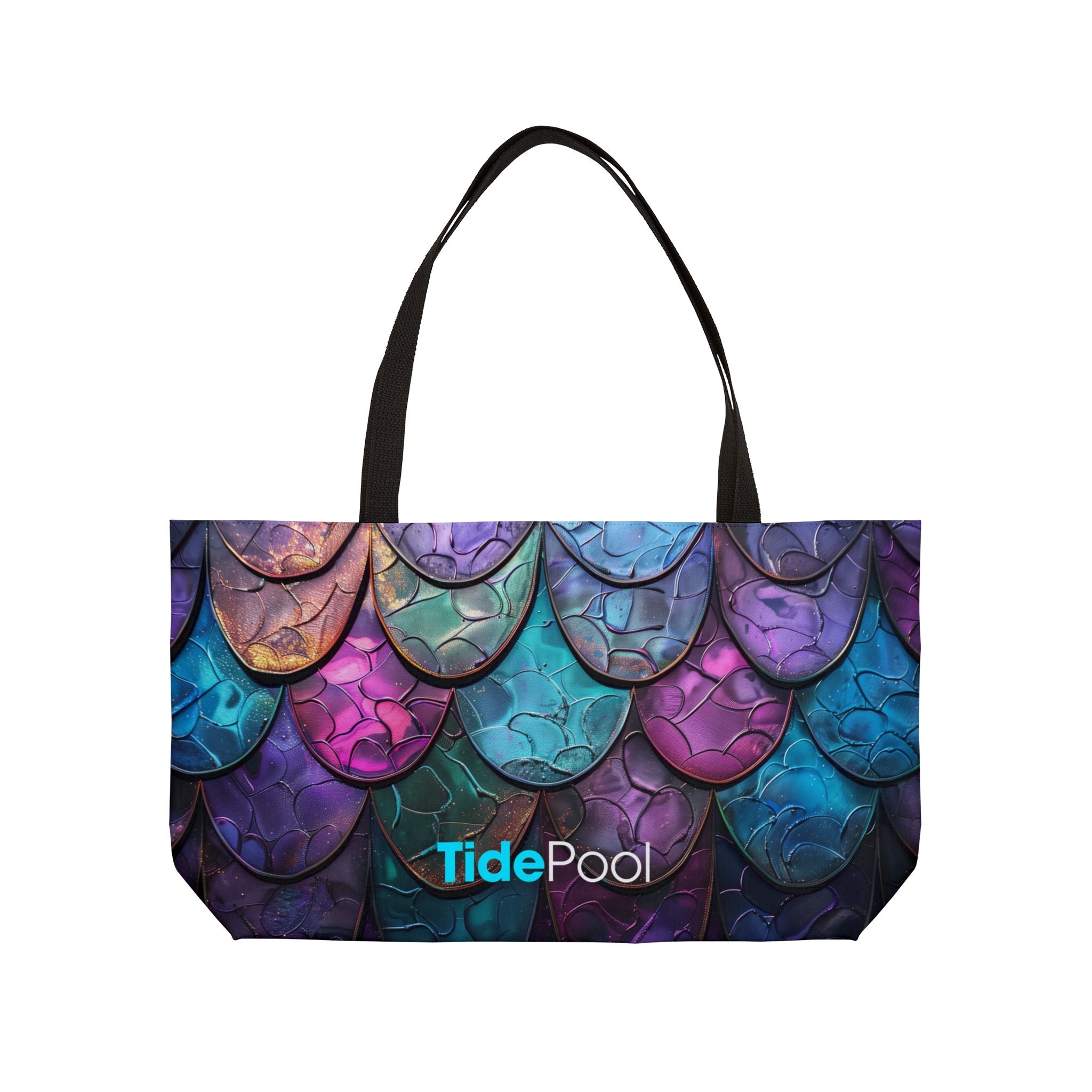 Luxe Tote Bag - Ocean Eclipse