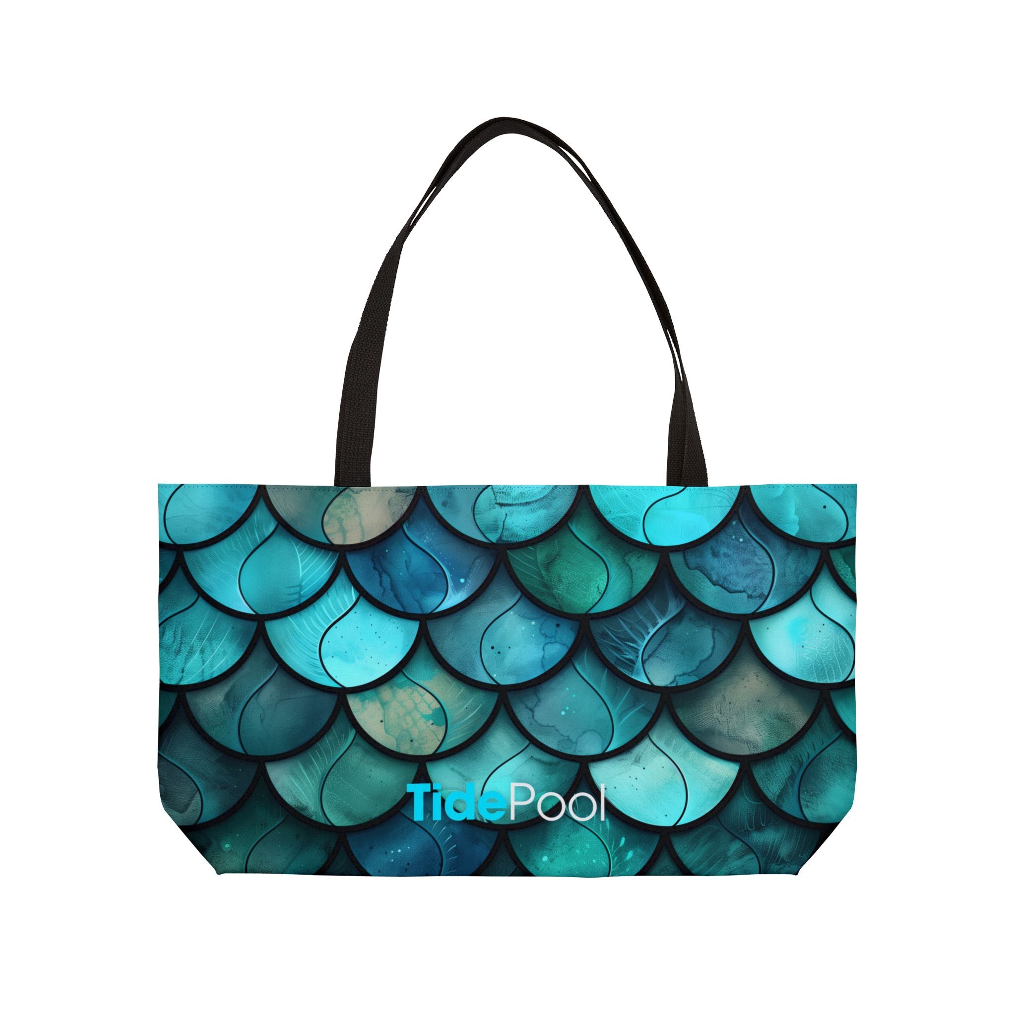 Luxe Tote Bag - Aurora Ripple