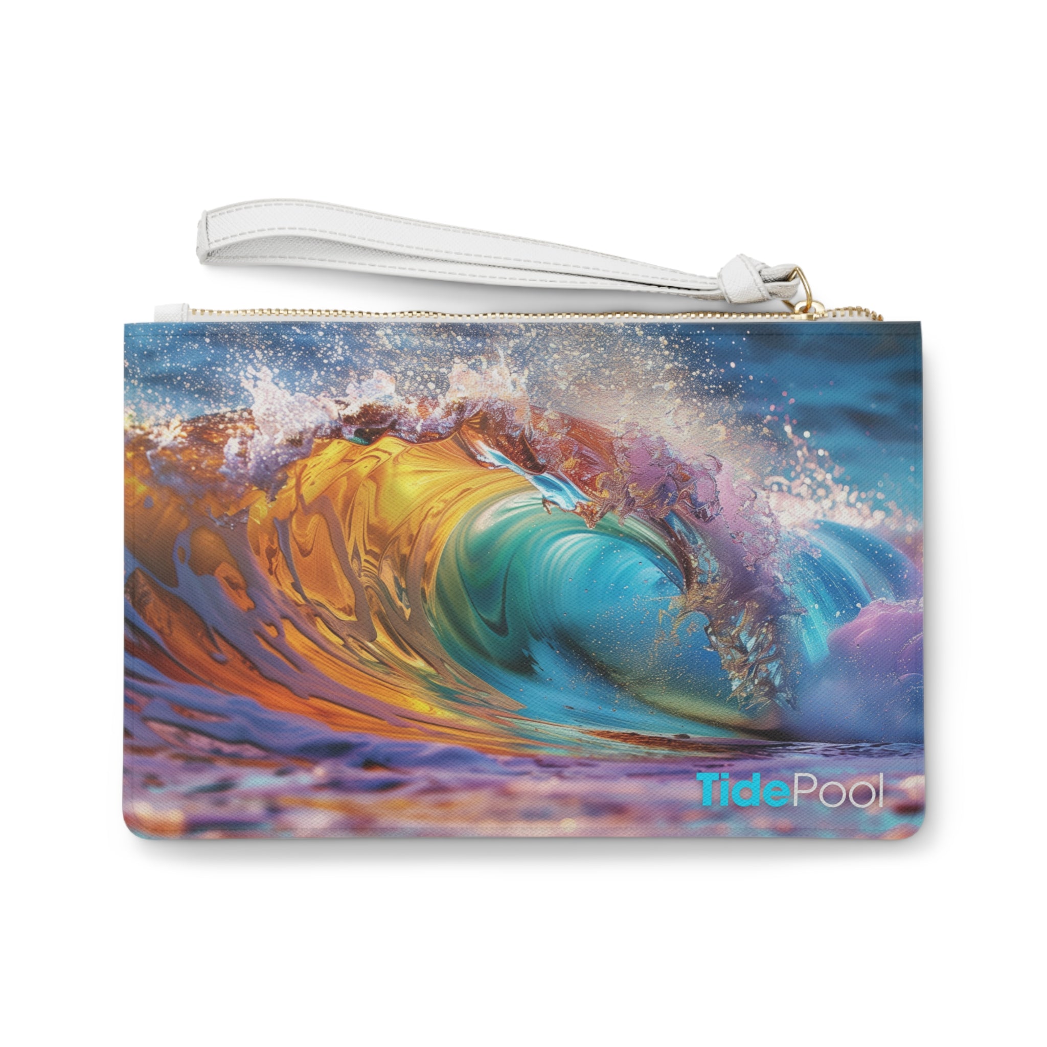 Coastal Clutch Bag - Rainbow Bay