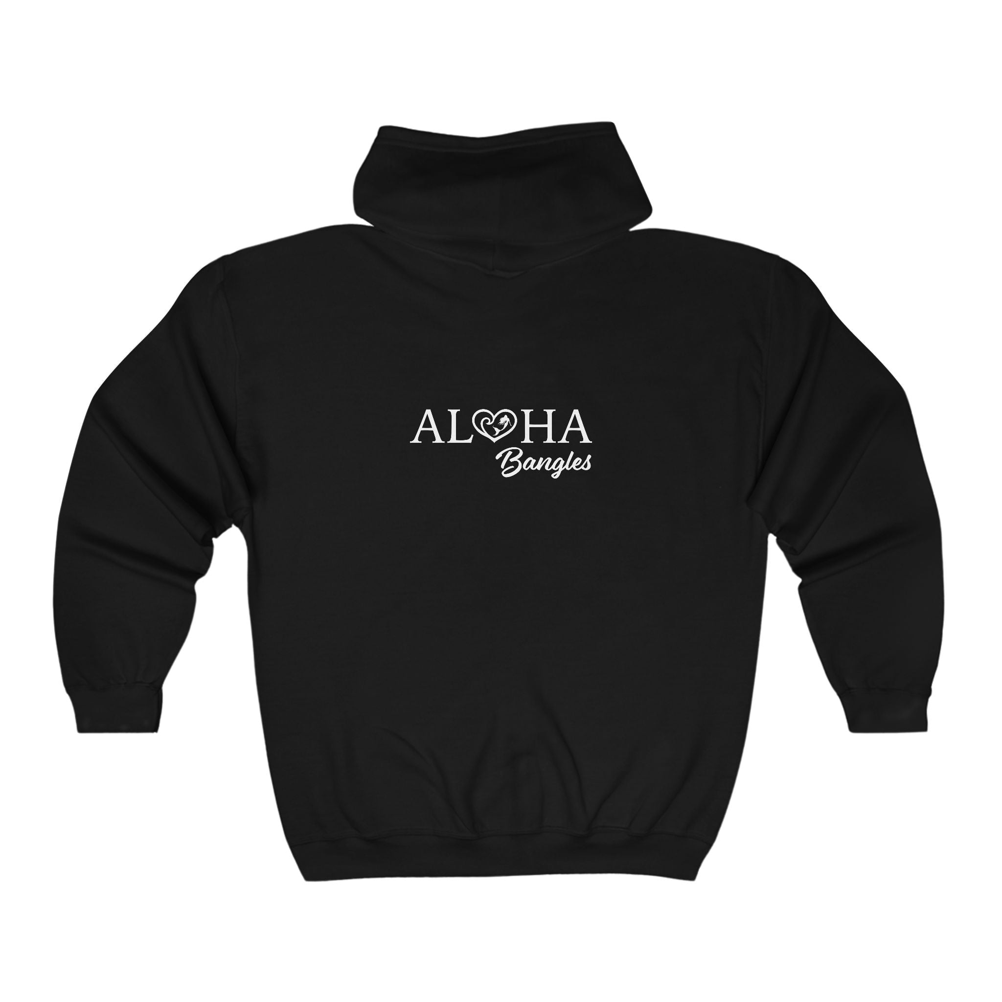 Aloha Bangles Zip-Up Hoodie