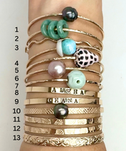 7.5” 14k GF Bangles