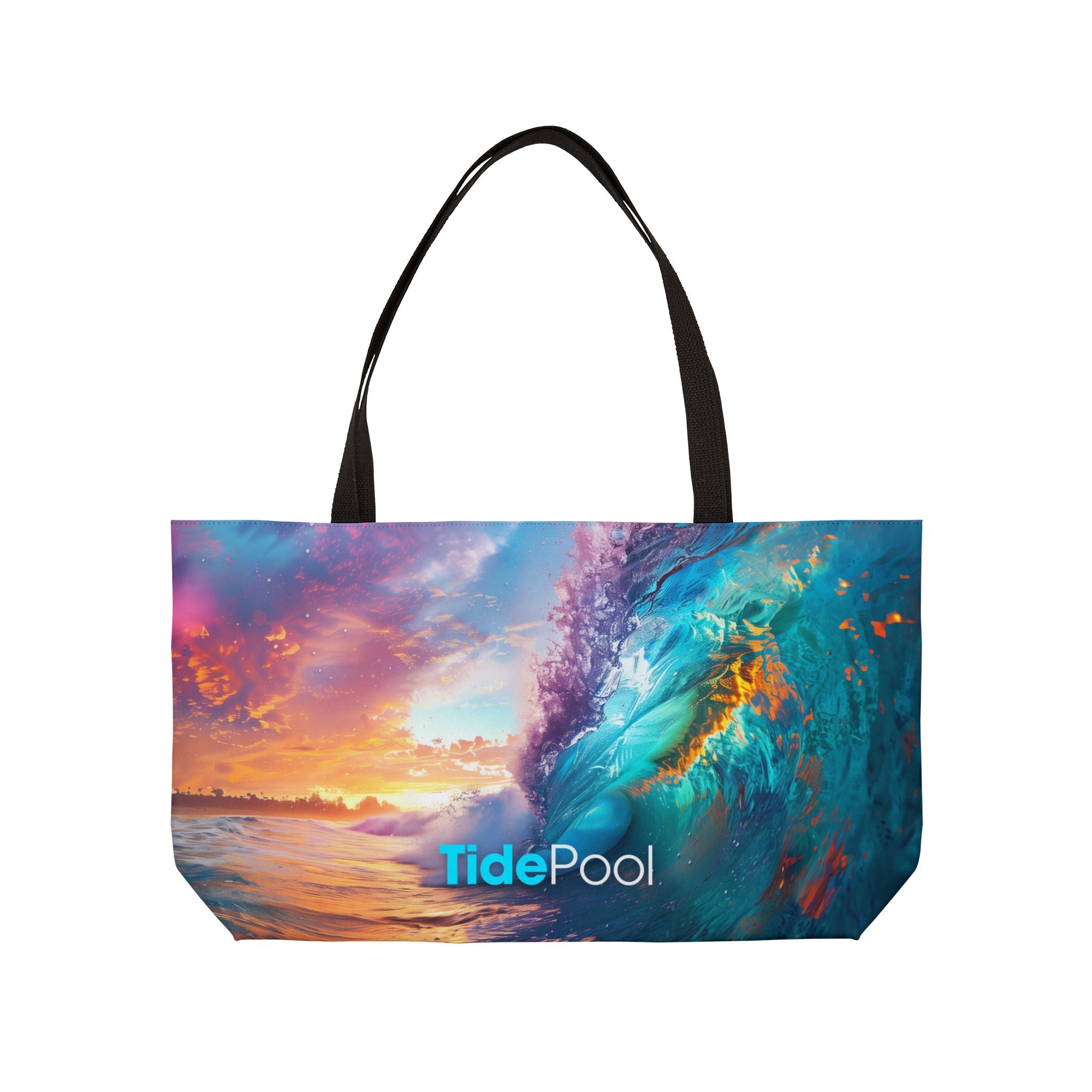 Luxe Tote Bag - Costa Azul