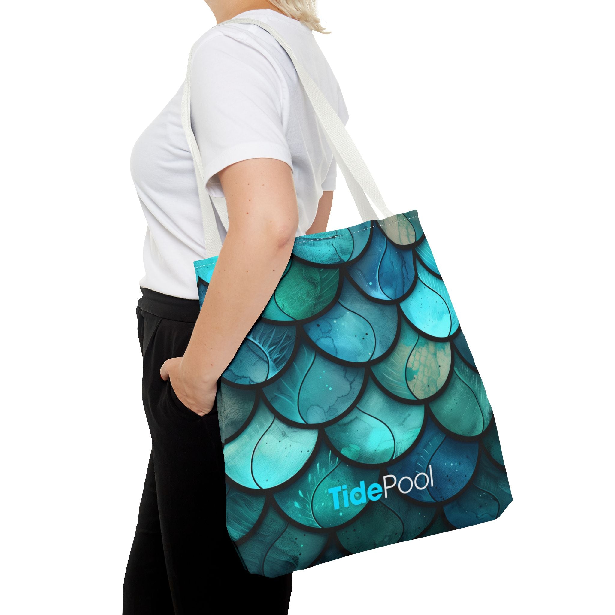 Grab & Go Tote Bag - Aurora Ripple