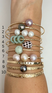 8.5” 14k GF Bangles