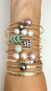 8.5” 14k GF Bangles