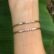 Aloha Love Bangle Bracelet