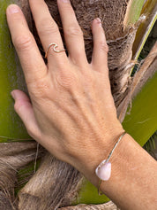Cone Shell Bangle & Wave Ring Bundle