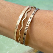 Aloha Bangles Engraved Signature Bangle Bracelet