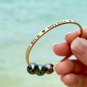 Aloha Bangles Engraved Signature Bangle Bracelet