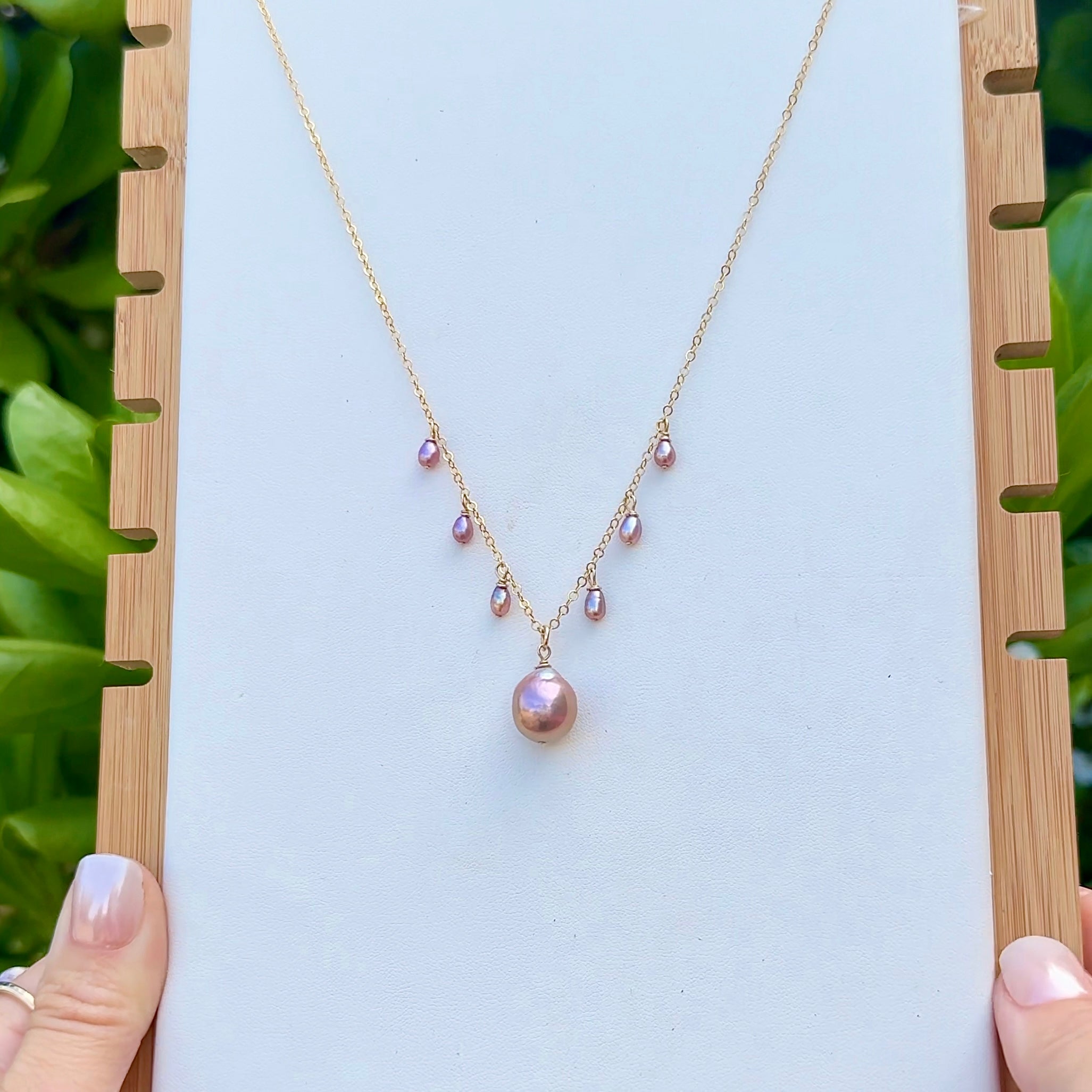Monarch Princess Lei Pendant Necklace