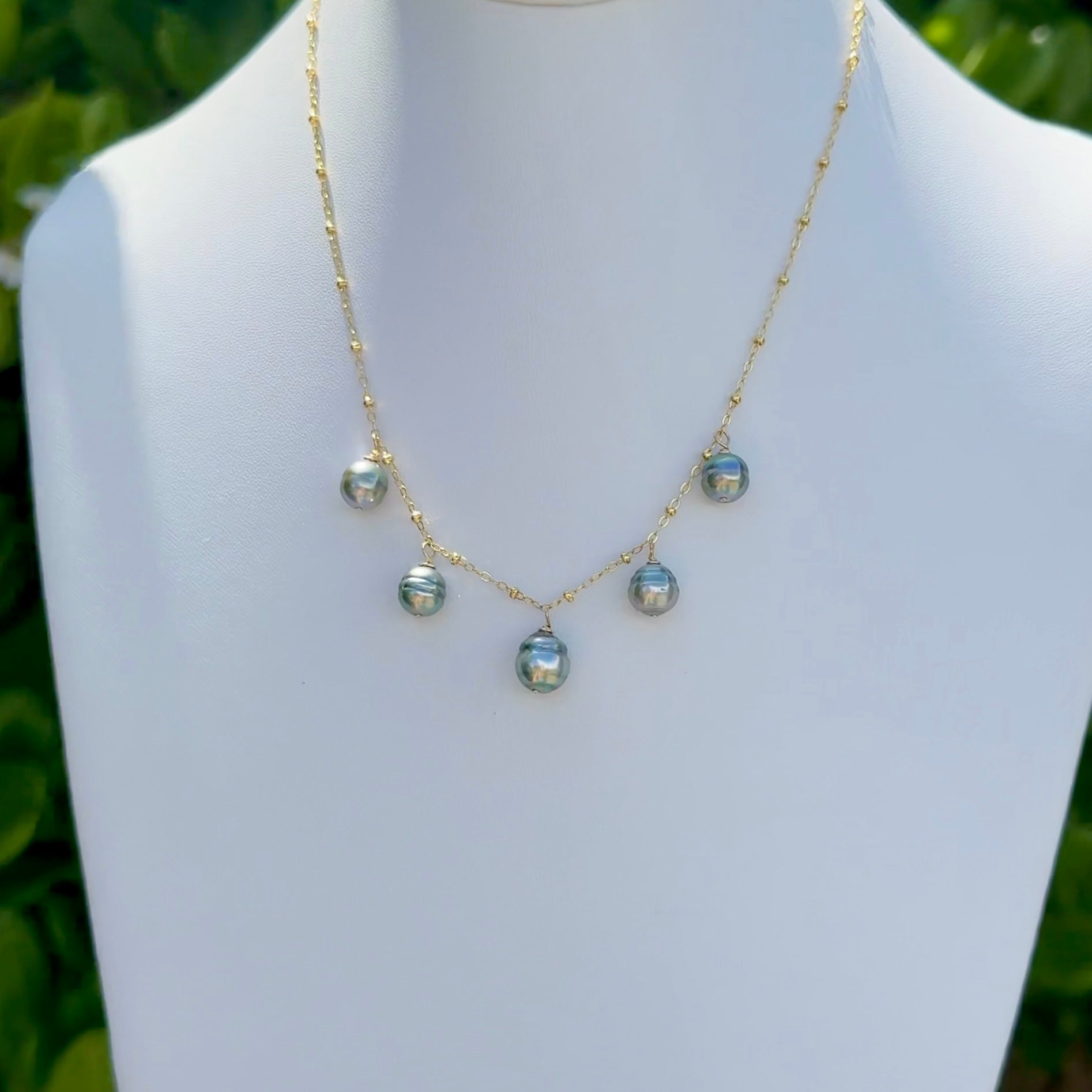 Tahitian Pearl Princess Necklace