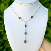 Tahitian Keshi Breezy Necklace