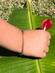 Children's Custom Twisted Mermaid Bangle Bracelet