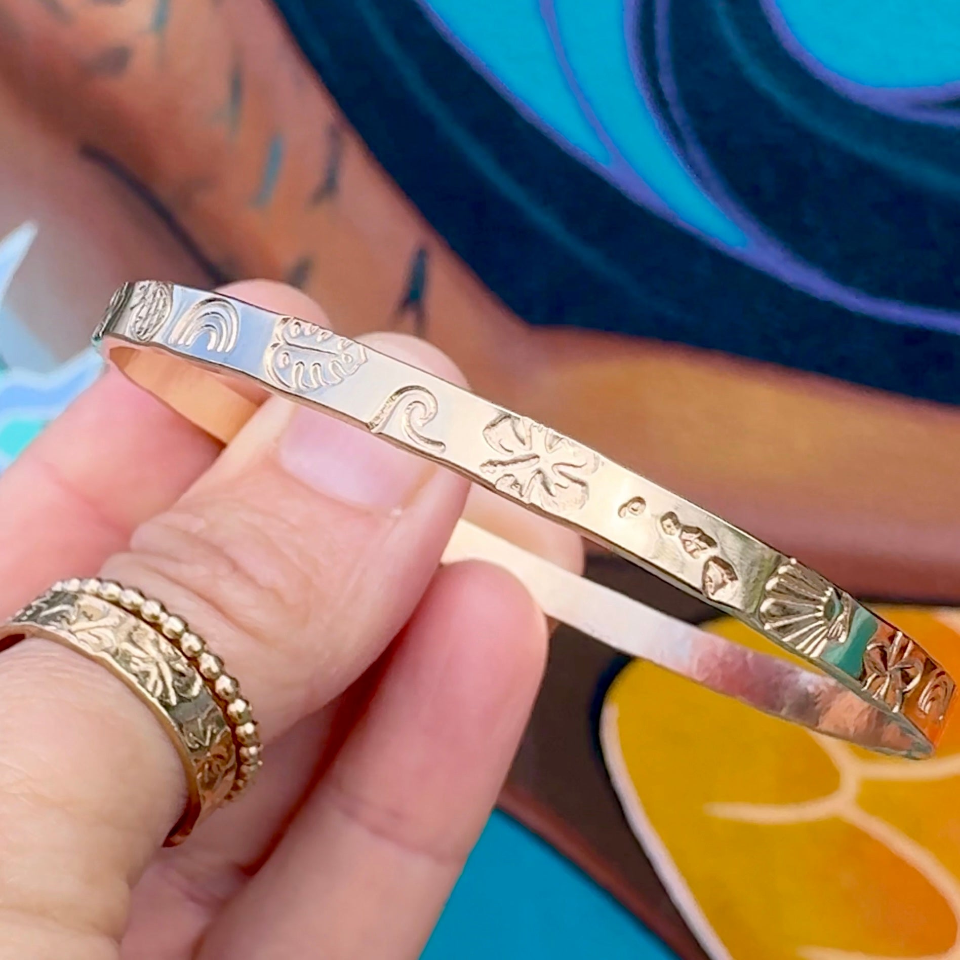 Aloha Bangles Hawaiʻi Icon Signature Bangle Bracelet