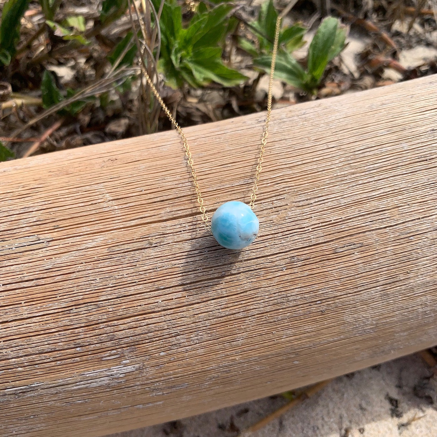 Larimar Floater Necklace