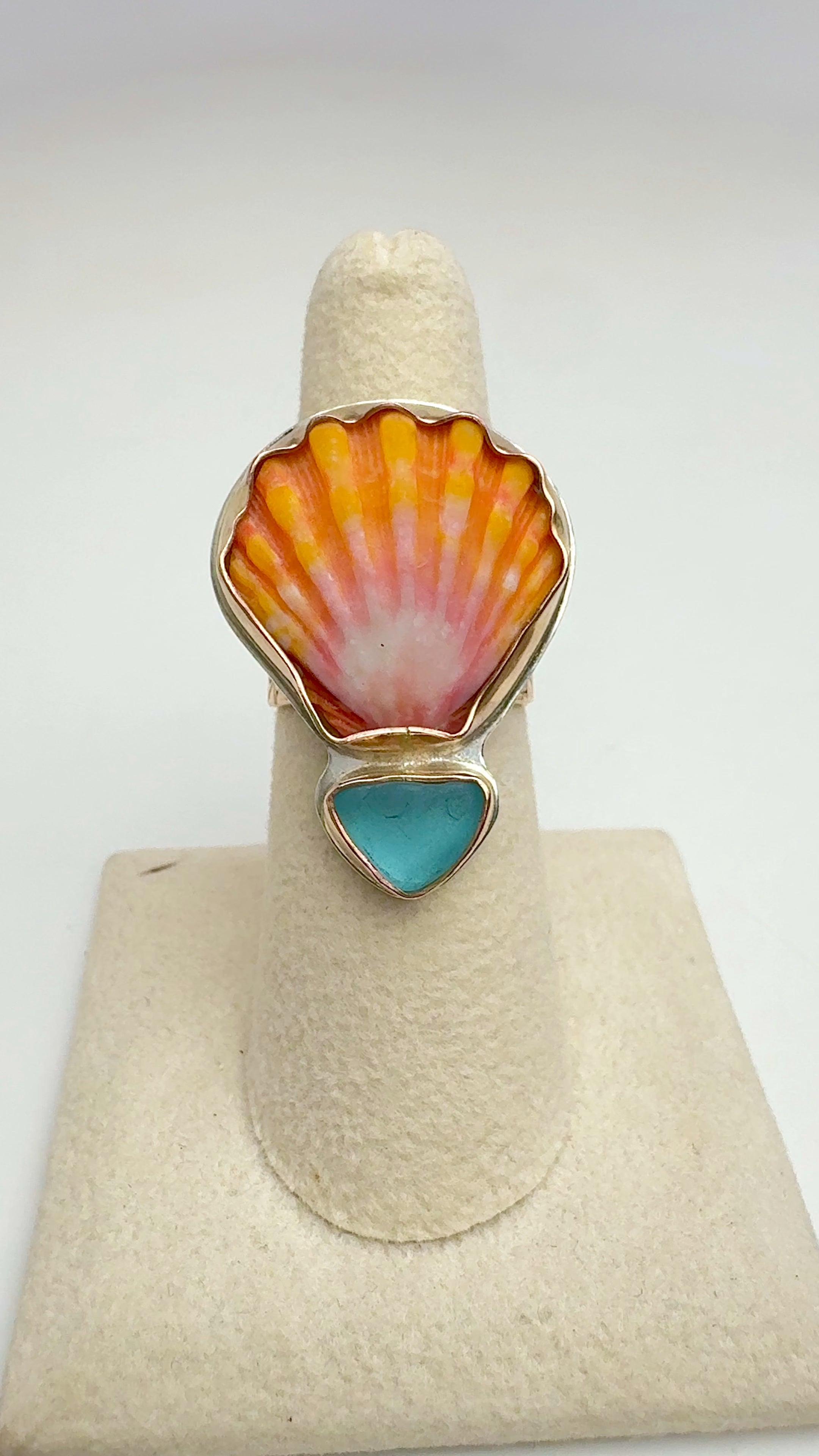 Tropical Gangster - Island Time Piece Bezeled Ring