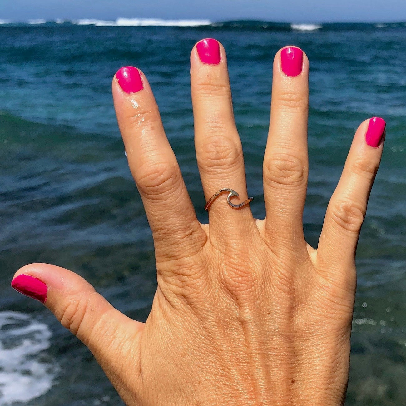 Aloha Wave Ring