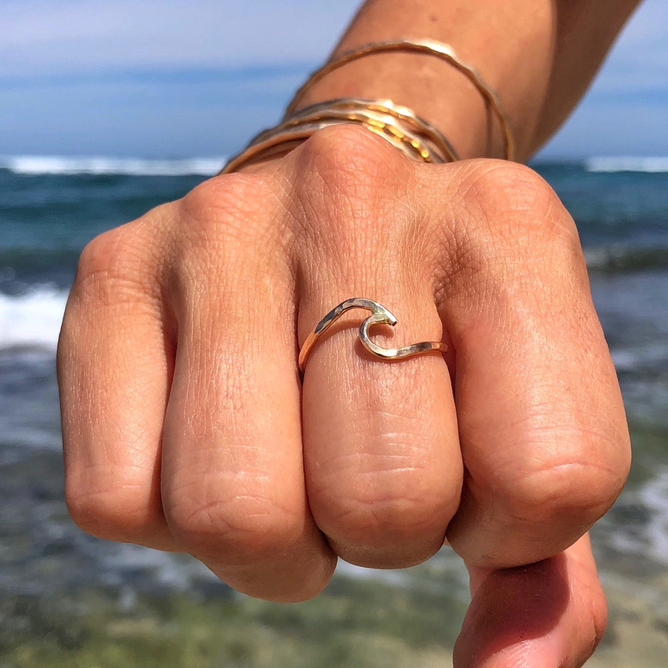 Aloha Wave Ring