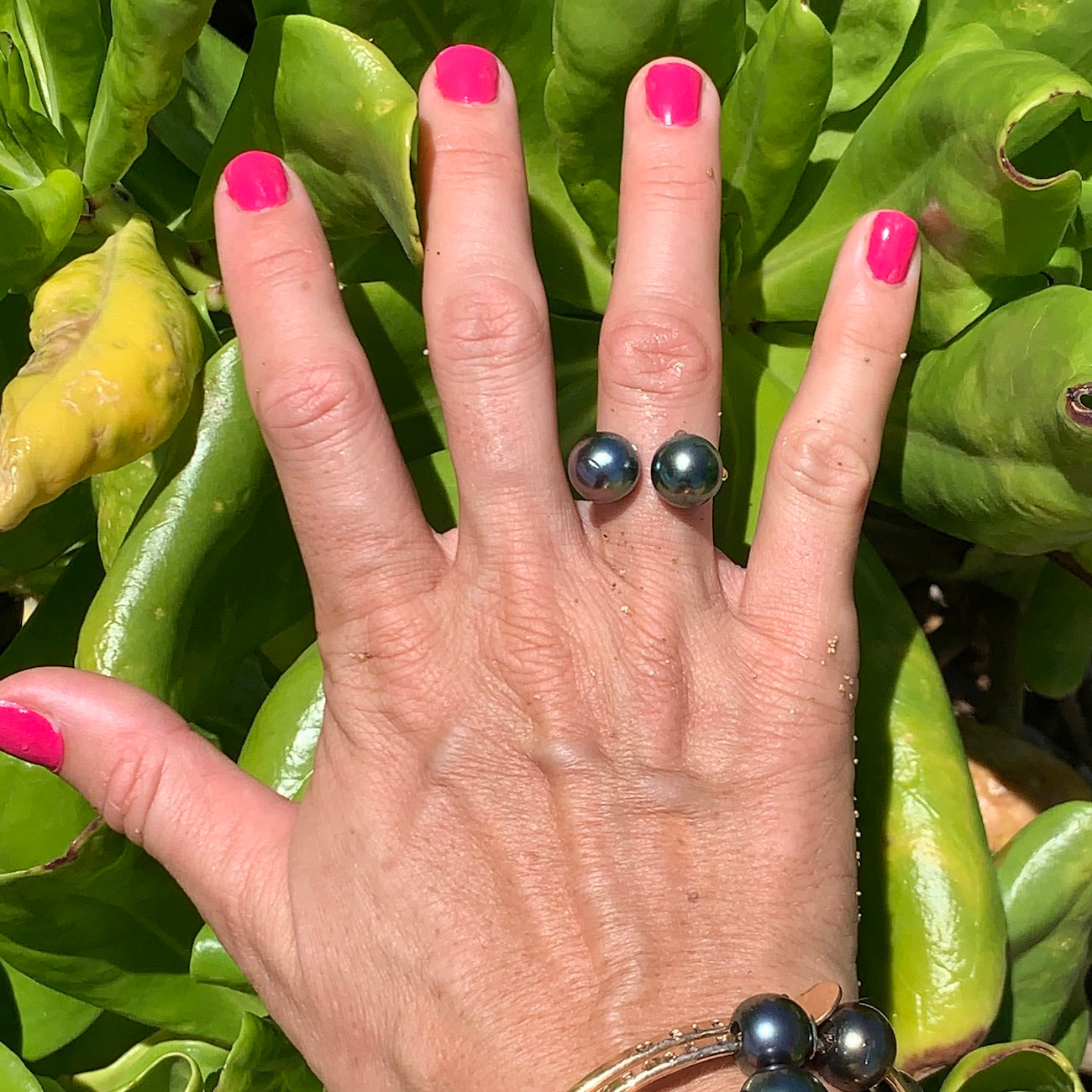 Tahitian Pearl Cuff Ring