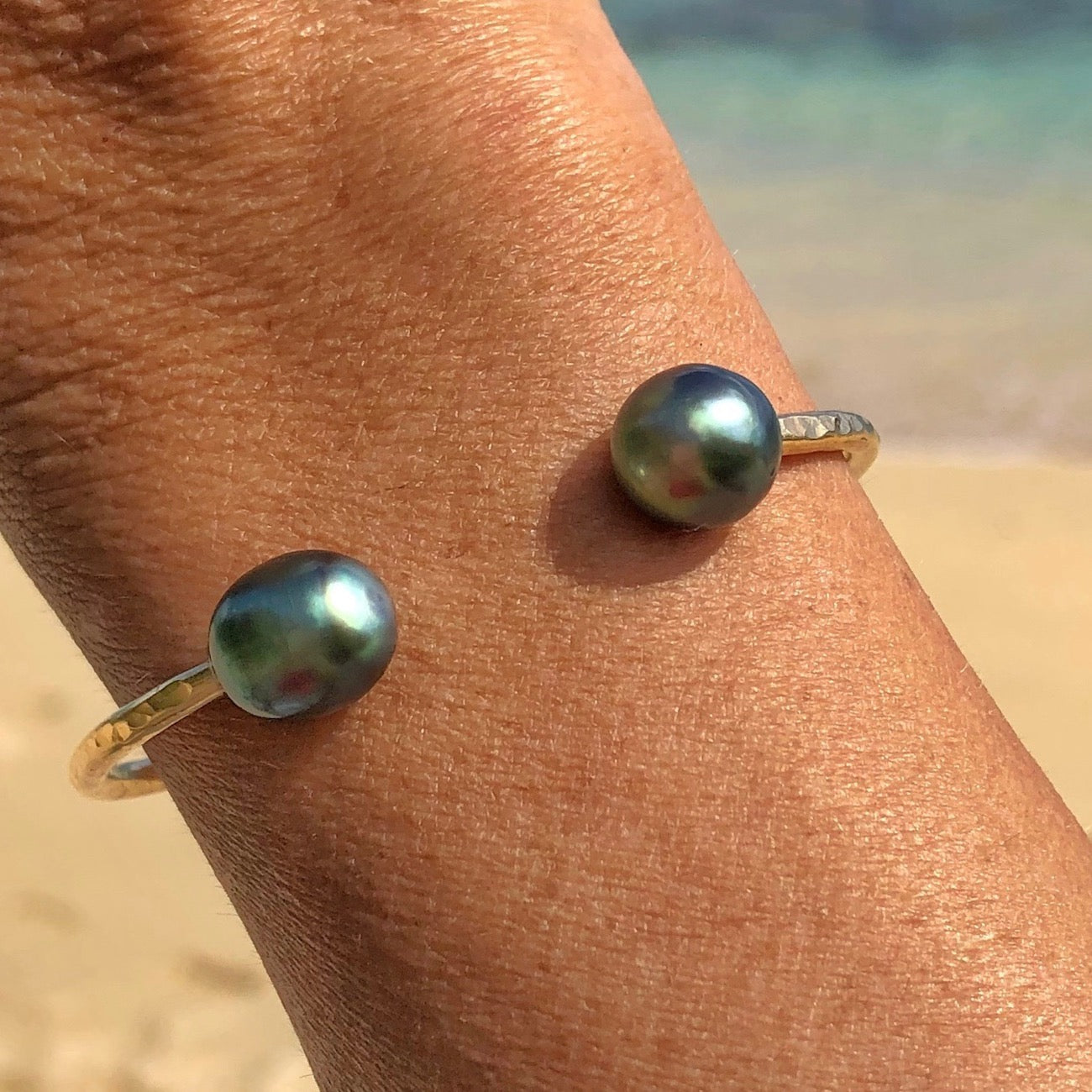 Tahitian Pearl Cuff Bracelet