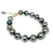 Tahitian Pearl Knotted Bracelet - 7”