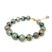 Tahitian Pearl Knotted Bracelet - 7”