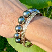 Custom Tahitian Pearl Knotted Bracelet