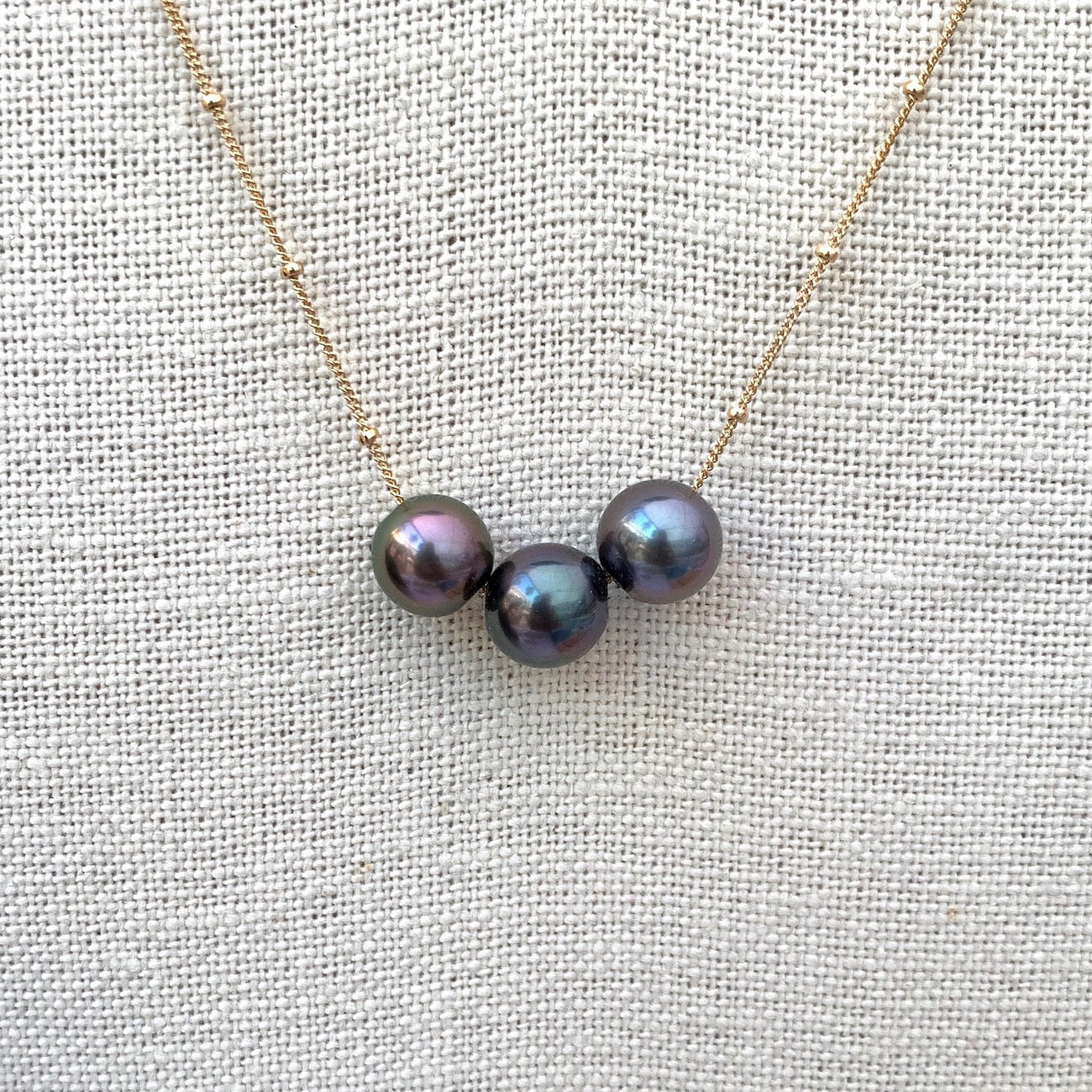 Tahitian Pearl Princess Necklace