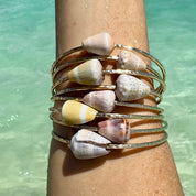 Cone Shell Bangle Bracelet