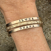 Aloha Bangles Signature Textured Bangle Bracelet