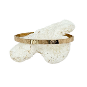 7.5" Monstera Signature Bangle Bracelet