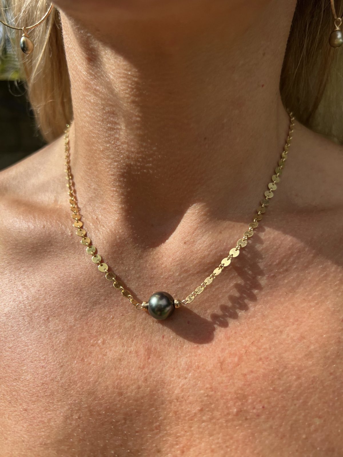 Tahitian Pearl Goddess Necklace