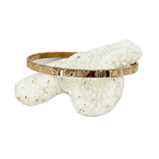 8" Sunrise Shell Signature Bangle Bracelet