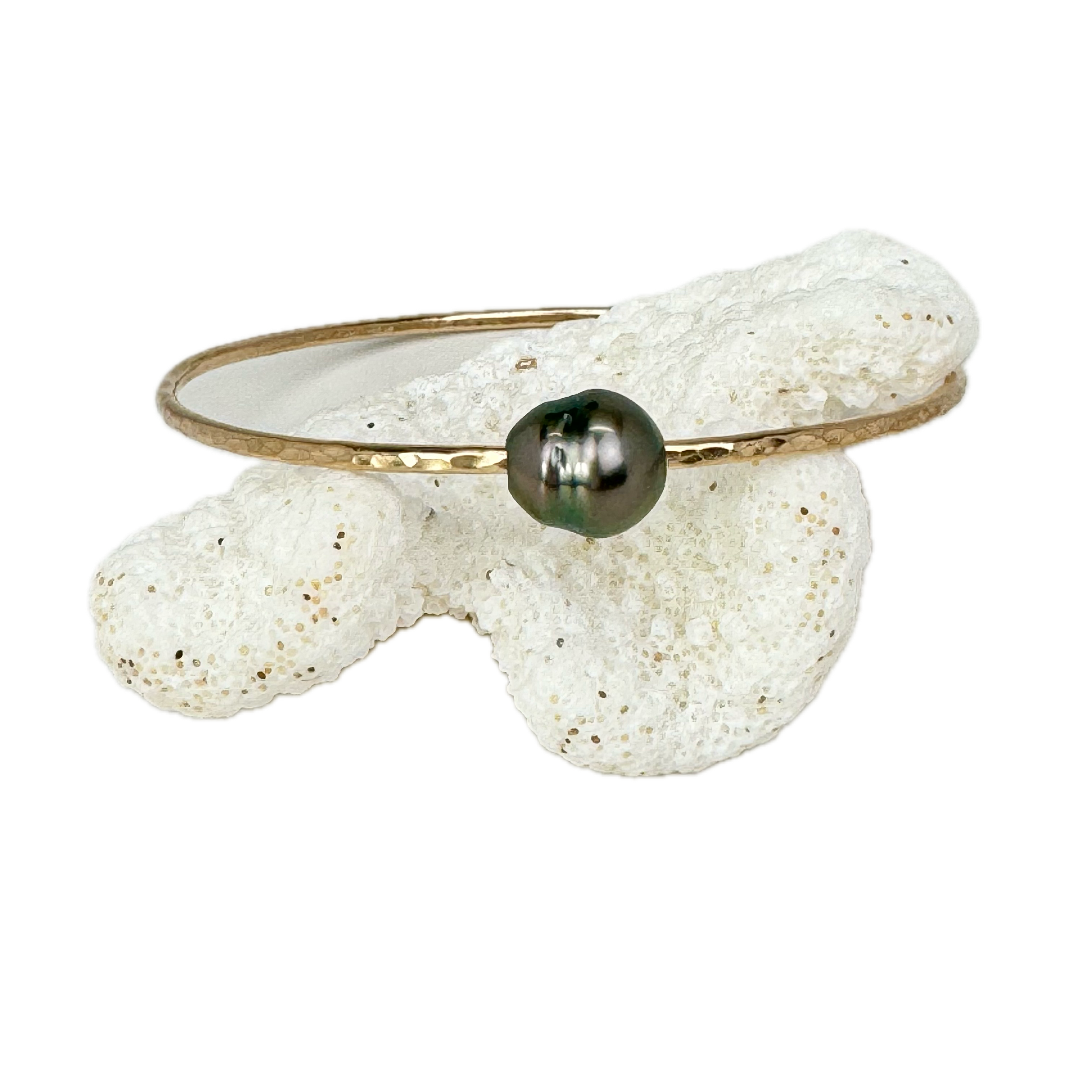 8.5" Tahitian Pearl Bangle