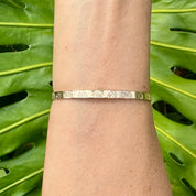 Aloha Bangles Monstera Signature Bangle Bracelet