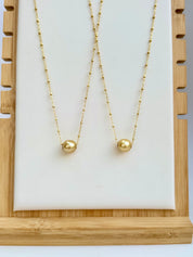 Golden South Sea Floater Necklaces