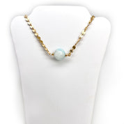 Larimar Goddess Necklace