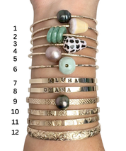 7.5” 14k GF Bangles