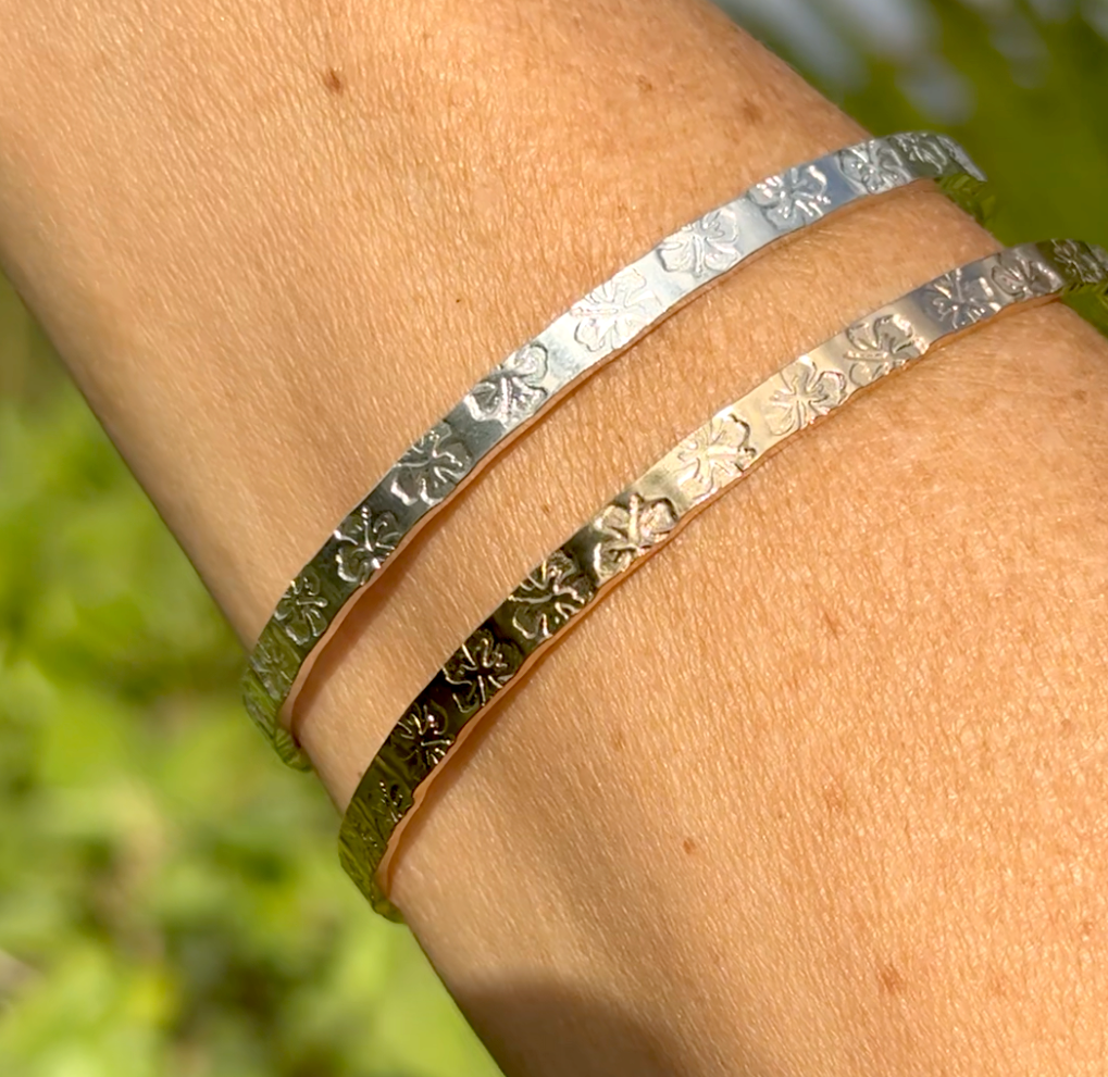 Aloha Bangles Hibiscus Signature Bangle Bracelet Aloha Bangles Hibiscus Signature Bangle Bracelet